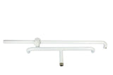 AKW T-Shape SS Epoxy Grab Rail White Stand Alone-1110x300x300 - Adaptation Supplies