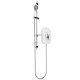 AKW SmartCare Lever Electric Shower White 8.5kW Wireless with M11 Pump & Silentflow+ - Adaptation Supplies