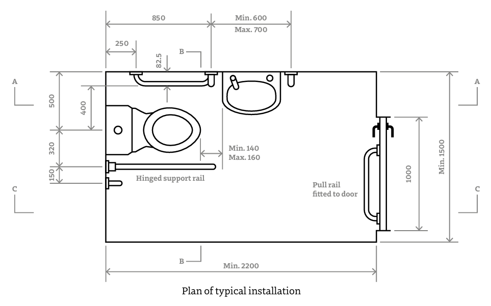 i.Care Doc M Pack Toilet Rimless Close Coupled Set + Push Button