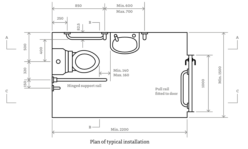 i.Care Doc M Toilet Pack | Rimless Low Level Set + Lever Handle