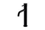 Karetell Nero Round Hi-Rise Mono Basin Mixer - Adaptation Supplies