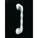 AKW Straight Bathroom Grab Rail 300mm White Natural Grip - Adaptation Supplies